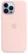 Чохол Silicone для iPhone 13 Pro (LUX) without MagSafe Chalk Pink
