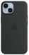 Чохол LUX Silicone Case для iPhone 14 Plus Midnight with MagSafe