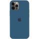 Чохол для iPhone 12 Pro Max Silicone Deep Blue