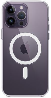 Чохол для iPhone 14 Pro with MagSafe WIWU Magnetic Crystal Series (Transparent)