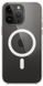 Чохол для iPhone 14 Pro with MagSafe WIWU Magnetic Crystal Series (Transparent)