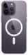 Чохол для iPhone 14 Pro with MagSafe WIWU Magnetic Crystal Series (Transparent)