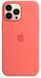 Чохол Silicone для iPhone 13 Pro (LUX) without MagSafe Pink Pomelo