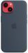 Чохол LUX Silicone Case для iPhone 14 Plus Storm Blue with MagSafe