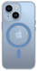 Чохол для iPhone 14 Plus with MagSafe WIWU Magnetic Crystal Series (Blue)