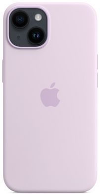 Чохол LUX Silicone Case для iPhone 14 Plus Lilac with MagSafe