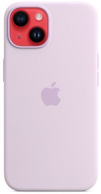 Чохол LUX Silicone Case для iPhone 14 Plus Lilac with MagSafe