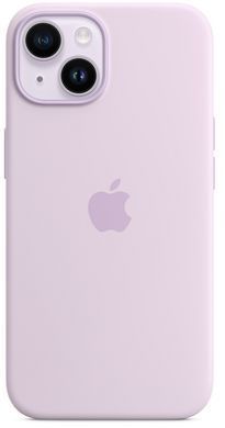 Чохол LUX Silicone Case для iPhone 14 Plus Lilac with MagSafe