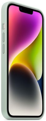 Чохол LUX Silicone Case для iPhone 14 Succulent with MagSafe