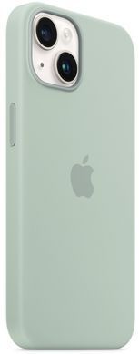 Чохол LUX Silicone Case для iPhone 14 Succulent with MagSafe