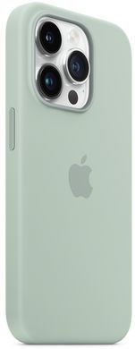 Чохол LUX Silicone Case для iPhone 14 Pro Max Succulent with MagSafe
