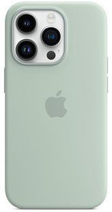 Чохол LUX Silicone Case для iPhone 14 Pro Max Succulent with MagSafe