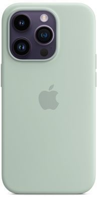Чохол LUX Silicone Case для iPhone 14 Pro Max Succulent with MagSafe