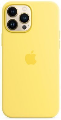 Чохол Silicone для iPhone 13 Pro (LUX) without MagSafe Lemon Zest